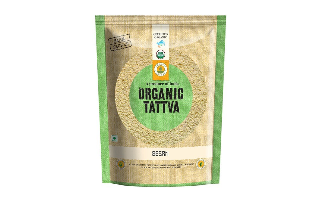 Organic Tattva Besan    Pack  500 grams